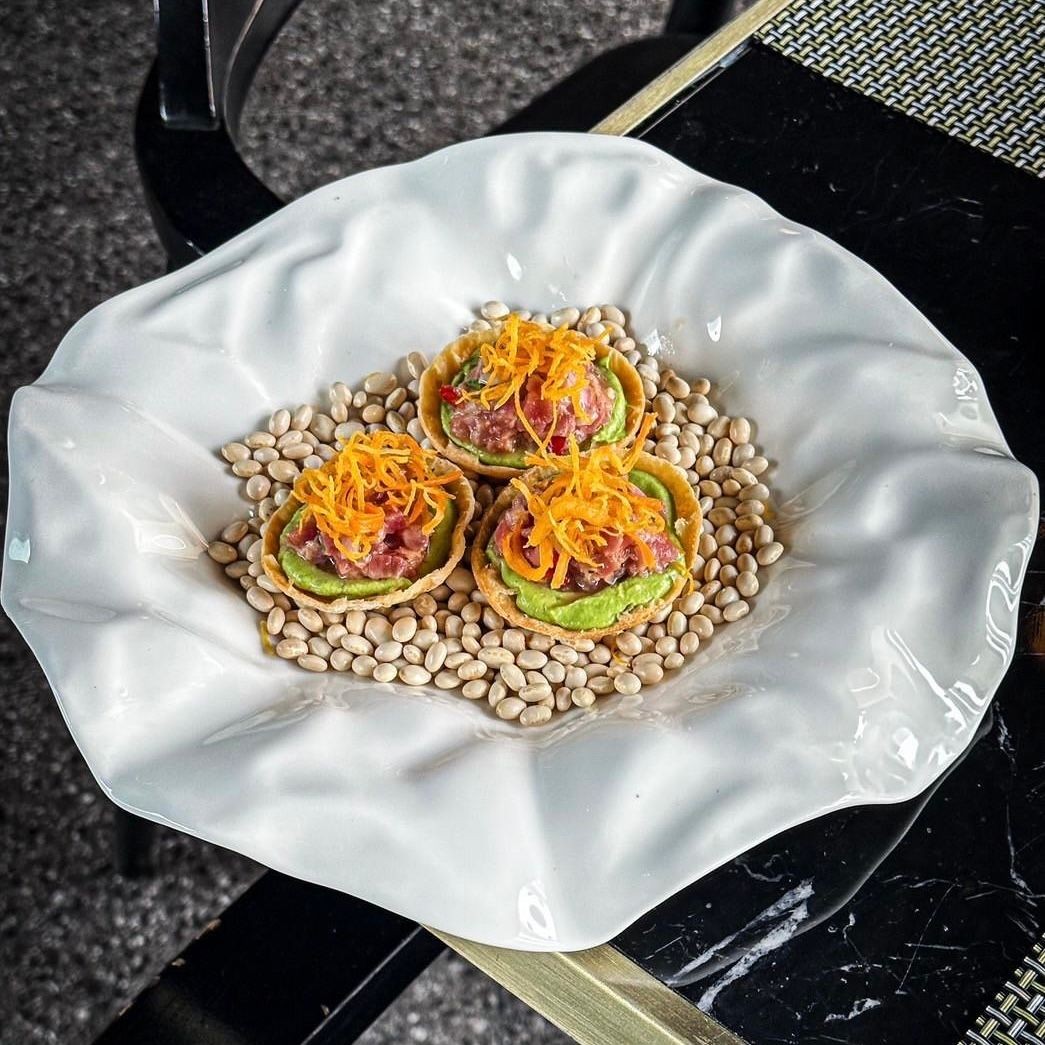 BLUEFIN TUNA AVOCADO TARTARE 🌶
