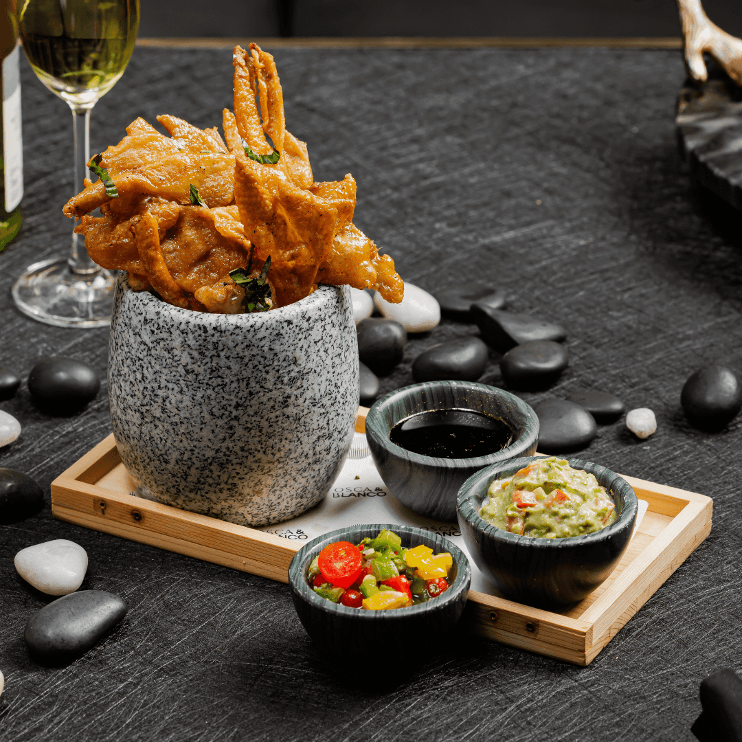 PELLE DI POLLO FRITTA